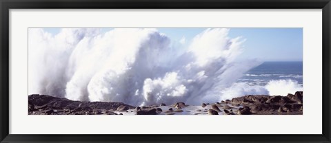 Framed Shore Acres State Park, Oregon Print