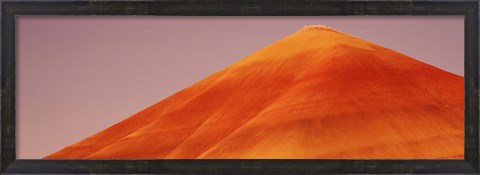 Framed Painted Hills, John Day Fossil Beds National Park, Wheeler County, Oregon Print