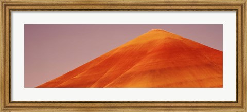 Framed Painted Hills, John Day Fossil Beds National Park, Wheeler County, Oregon Print