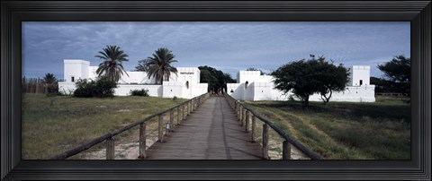 Framed Lodge, Fort Namutoni, Etosha National Park, Kunene Region, Namibia Print