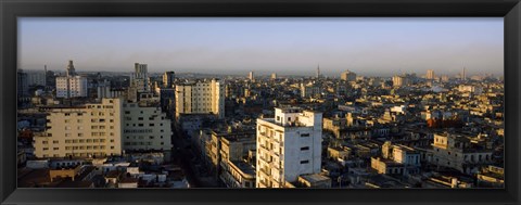 Framed Slyline View of Old Havana, Havana, Cuba Print