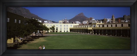 Framed Courtyard of a castle, Castle of Good Hope, Cape Town, Western Cape Province, South Africa Print