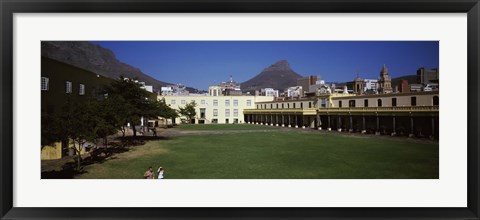 Framed Courtyard of a castle, Castle of Good Hope, Cape Town, Western Cape Province, South Africa Print