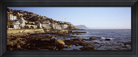 Framed Bantry Bay, Cape Town, Western Cape Province, South Africa Print