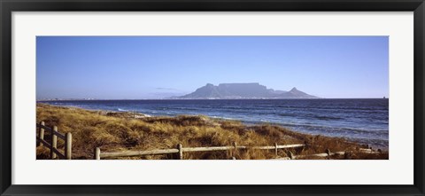 Framed Sea with Table Mountain in the background, Bloubergstrand, Cape Town, Western Cape Province, South Africa Print