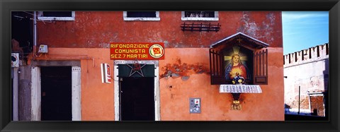 Framed Low angle view of a building, Venice, Veneto, Italy Print