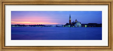 Framed Church at the waterfront, Redentore Church, Giudecca, Venice, Veneto, Italy Print