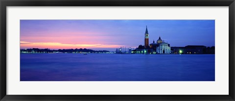 Framed Church at the waterfront, Redentore Church, Giudecca, Venice, Veneto, Italy Print