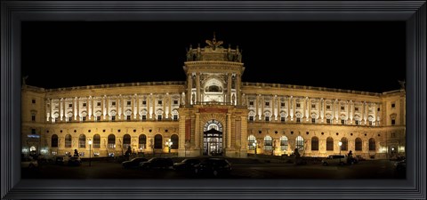 Framed Facade of a palace, The Hofburg Complex, Vienna, Austria Print