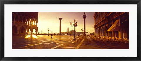 Framed Saint Mark Square, Venice, Italy Print