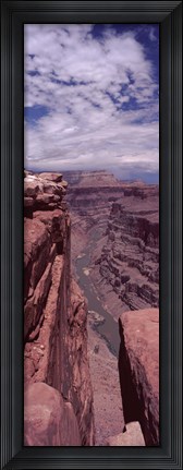 Framed River Passing Through atToroweap Overlook, North Rim, Grand Canyon Print