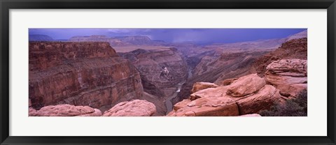 Framed Toroweap Overlook with River, North Rim, Grand Canyon National Park, Arizona, USA Print