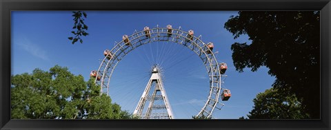 Framed Prater Park Ferris wheel, Vienna, Austria Print