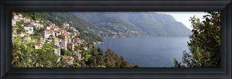 Framed View of Lake Como Print