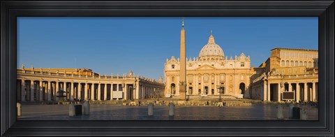 Framed St. Peter&#39;s Basilica, Rome Print