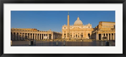 Framed St. Peter&#39;s Basilica, Rome Print