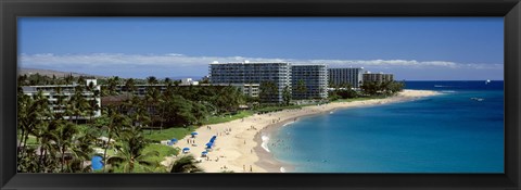 Framed Kaanapali Beach, Maui, Hawaii Print