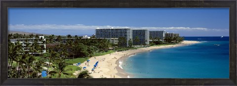 Framed Kaanapali Beach, Maui, Hawaii Print