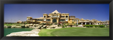 Framed Facade of a golf course, The Cascades Golf &amp; Country Club, Soma Bay, Hurghada, Egypt Print