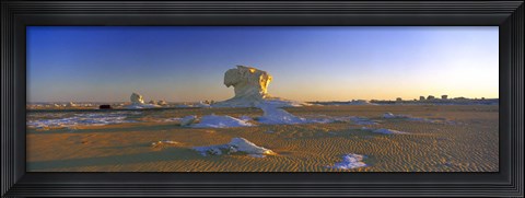 Framed White Desert, Farafra Oasis, Egypt Print
