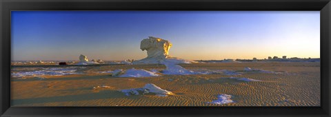 Framed White Desert, Farafra Oasis, Egypt Print