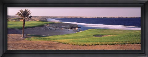 Framed Cascades Golf Course, Soma Bay, Hurghada, Egypt Print