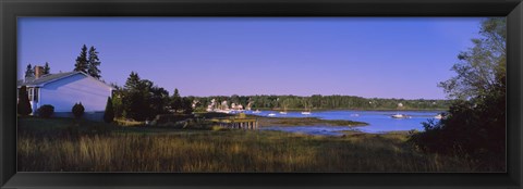 Framed Buildings in a national park, Acadia National Park, Mount Desert Island, Hancock County, Maine, USA Print