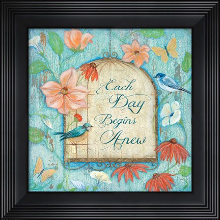 Framed Each Day Print
