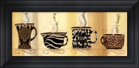 Framed Cafe Exotica II Print