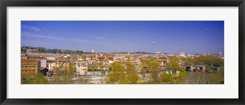 Framed Buildings in a city, Rome, Italy Print