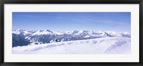 Framed Reith Im Alpbachtal, Tyrol, Austria Print