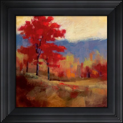 Framed Fall Splendor I Print