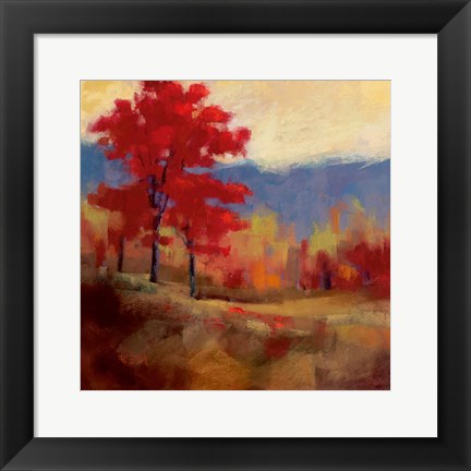 Framed Fall Splendor I Print