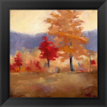 Framed Fall Splendor II Print