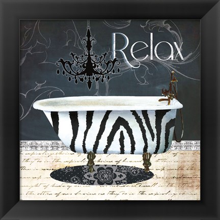 Framed Relax Print