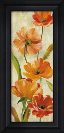 Framed Flower Dance II Print