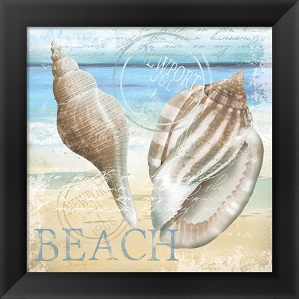 Framed Beach Print