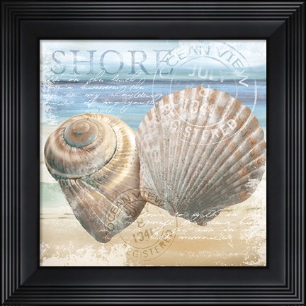 Framed Shore Print