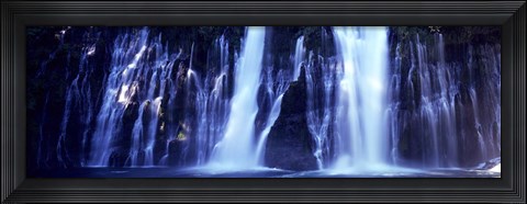 Framed Waterfall in Memorial State Park, California Print