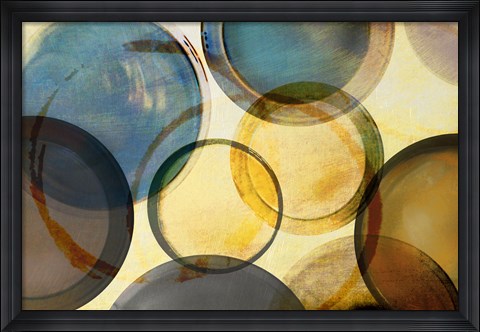 Framed World&#39;s Collide Print