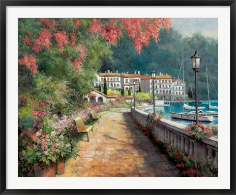 Framed Morning Stroll Print