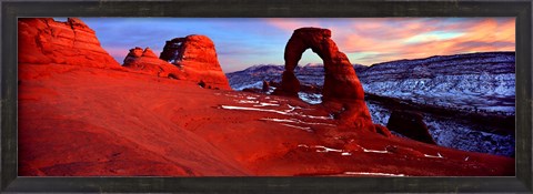 Framed Delicate Arch, Arches National Park, Utah Print