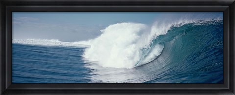 Framed Wave Crashing Print