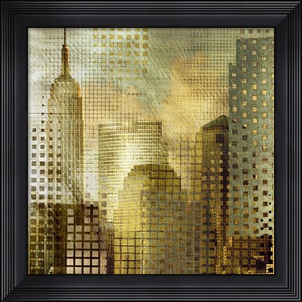 Framed Empire State Building Print