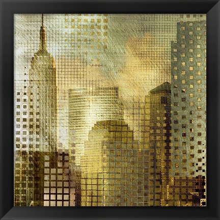 Framed Empire State Building Print