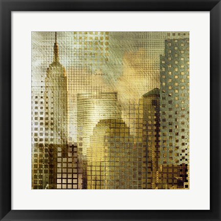 Framed Empire State Building Print