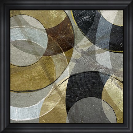 Framed Metallic Atmosphere Print