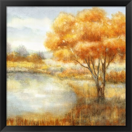 Framed Golden Landscapes Print