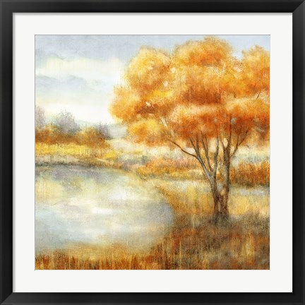 Framed Golden Landscapes Print