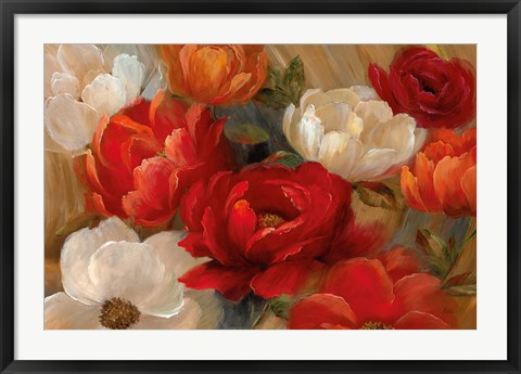 Framed Jardin de Corail Print